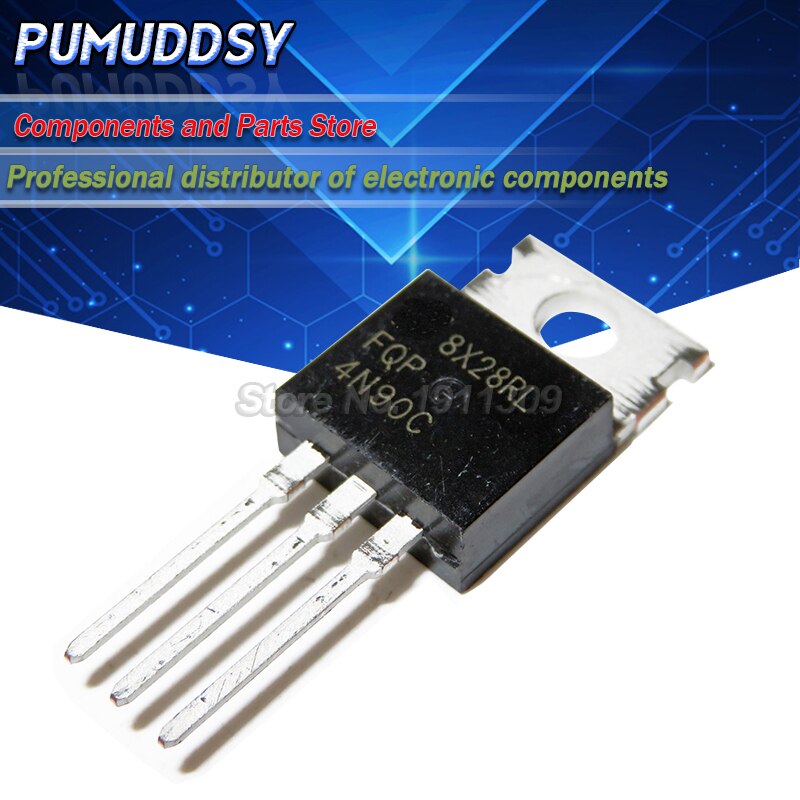 10 CHIẾC FQPF4N90C TO-220 4N90C 4N90 MOSFET 900V N-Ch Q-FET advance C-Series IC