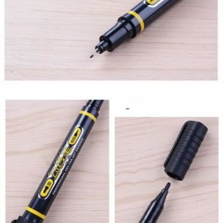 Bút line đen 2 đầu marker liit
