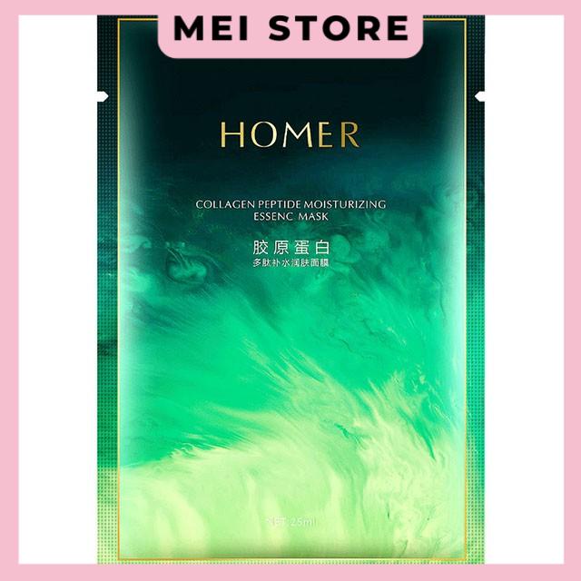 Mặt Nạ HOME'R Làm Trắng Dưỡng Ẩm Collagen Peptide Moisturizing Essenc Mask