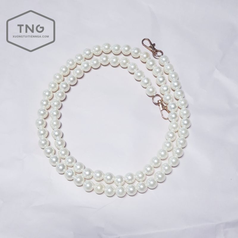 Dây Ngọc Đeo Túi Xách - Dài 1M - Có Móc 2 Đầu Dây - Siêu Hót - Dùng Làm Dây Đeo Cho Mọi Loại Túi Xách