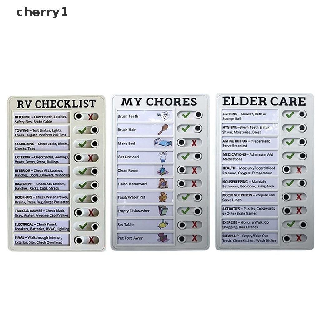 [cherry1] Bảng Ghi Chú Treo Tường Đa Năng Có Thể Điều Chỉnh My Chores