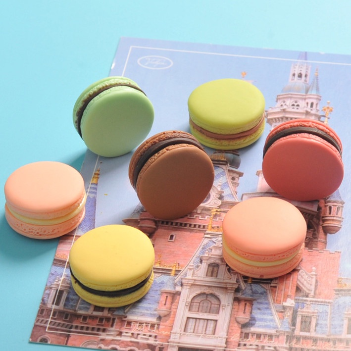 Mô hình bánh rán doraemon nhiều màu size lớn trang trí nhà búp bê, decor điện thoại