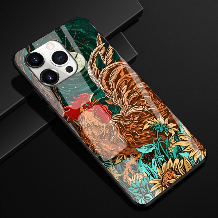 Ốp Lưng IPHONE 13, 13 PRO, 13 PRO MAX, IPHONE 13 MINI mặt kính cường lực cao cấp thiết kế Độc Quyền