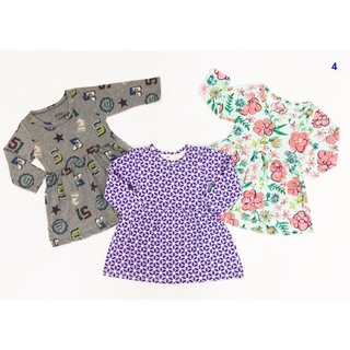 Set bé gái váy áo cotton