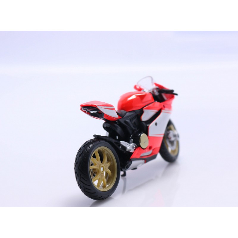 Mô Hình Xe Mô Tô DUCATI 1199 SUPERLEGGERA, Tỉ lệ 1:18, Mô Hình Chính Hãng, Xe Mô Hình Bản Quyền DUCATI,Giá Rẻ