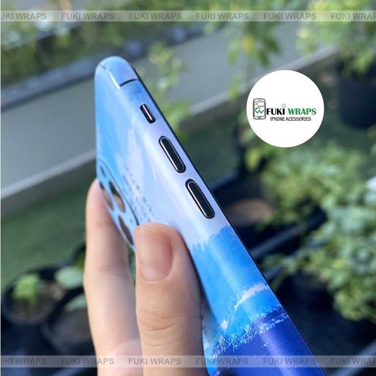 Tấm dán Skin Doremon FULL VIỀN Dành Cho 13prm , 12prm , 11prm , x, xsm , xr, 6p , 7p , 8p - FukiShop