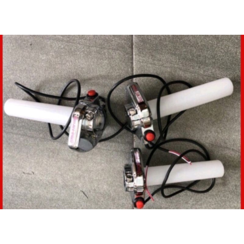 Cùm ga tăng tốc Uma Racing có kèm dây ga trọn bộ