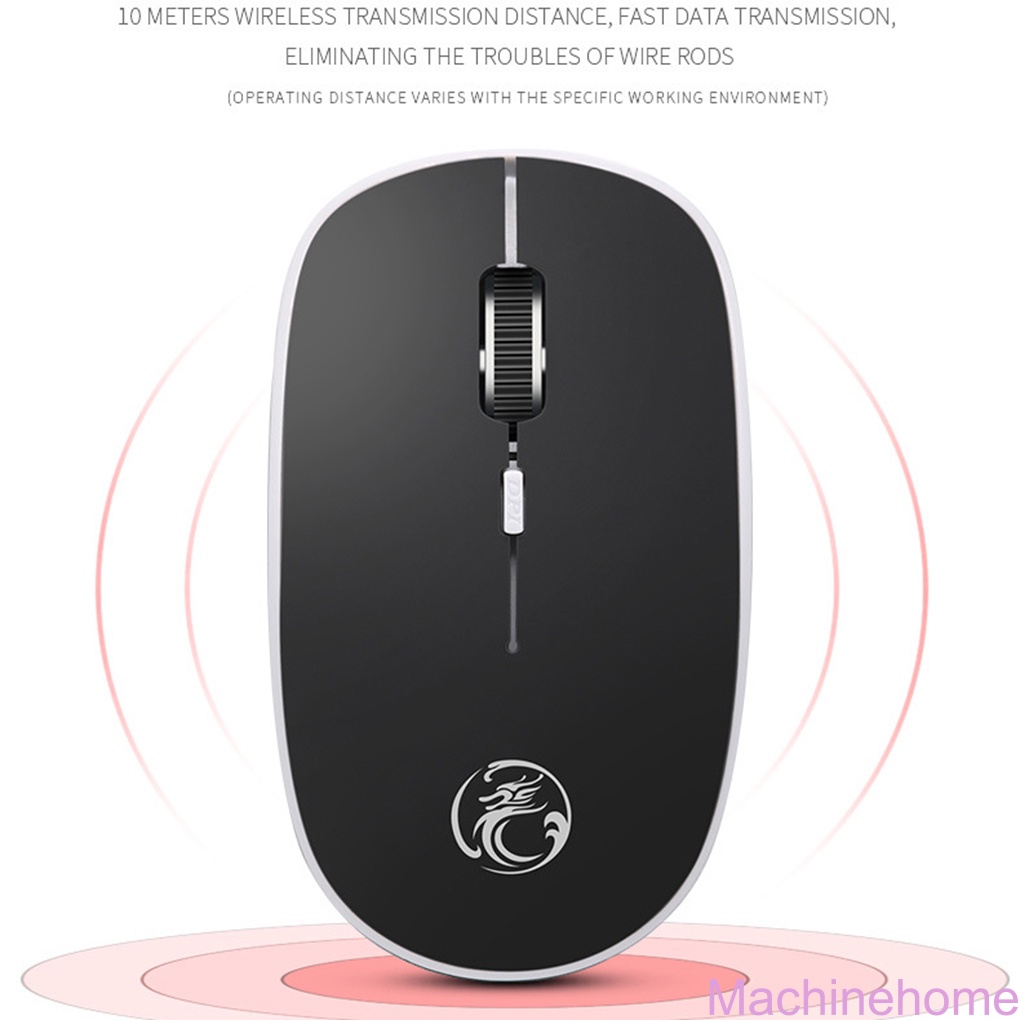 MC-iMice G-1600 Wireless Computer Slient Mouse PC Laptop Mini Ergonomic Mice 2 4Ghz Optical Noiseless USB Mouse
