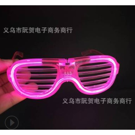 Kính LED mắt kính phát sáng phong cách EDM quẩy Halloween Noel giáng sinh xmas nổi bật phong cách thời trang