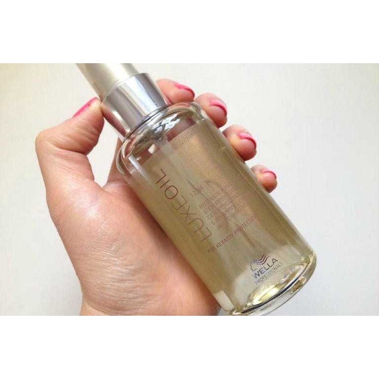 Tinh dầu dưỡng tóc SP Wella Luxeoil phục hồi tóc hư tổn 100ml-30ml