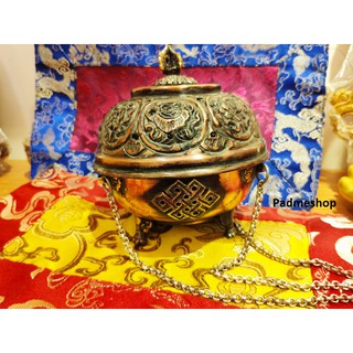 Lư xông bột nhang, Pháp khí Tây Tạng, nhập Nepal