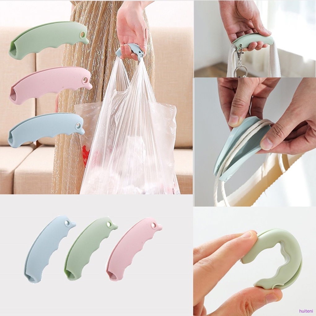 Set 2 Tay Cầm Silicone Xách Túi Mua Sắm Chống Trượt Tiện Dụng