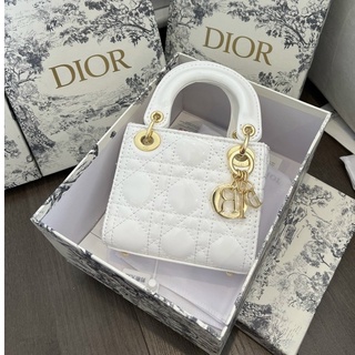Túi xách tay Dior Lay mini size 16 đẹp sang chảnh hàng super kèm hộp