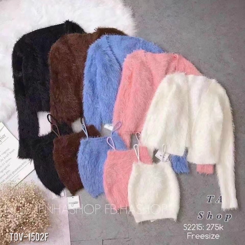 💋FREESiZE💋Sét Áo hai dây kèm áo khoác ngoài chất đẹp .KÈM ẢNH THẬT