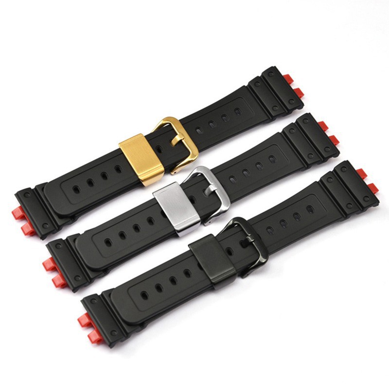 Dây Đeo Đồng Hồ Thể Thao Bằng Tpu Mềm Màu Đen Cho Casio G-Shock Gmw-B5000