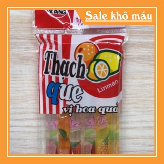 Thạch que trái cây (20 chiếc)