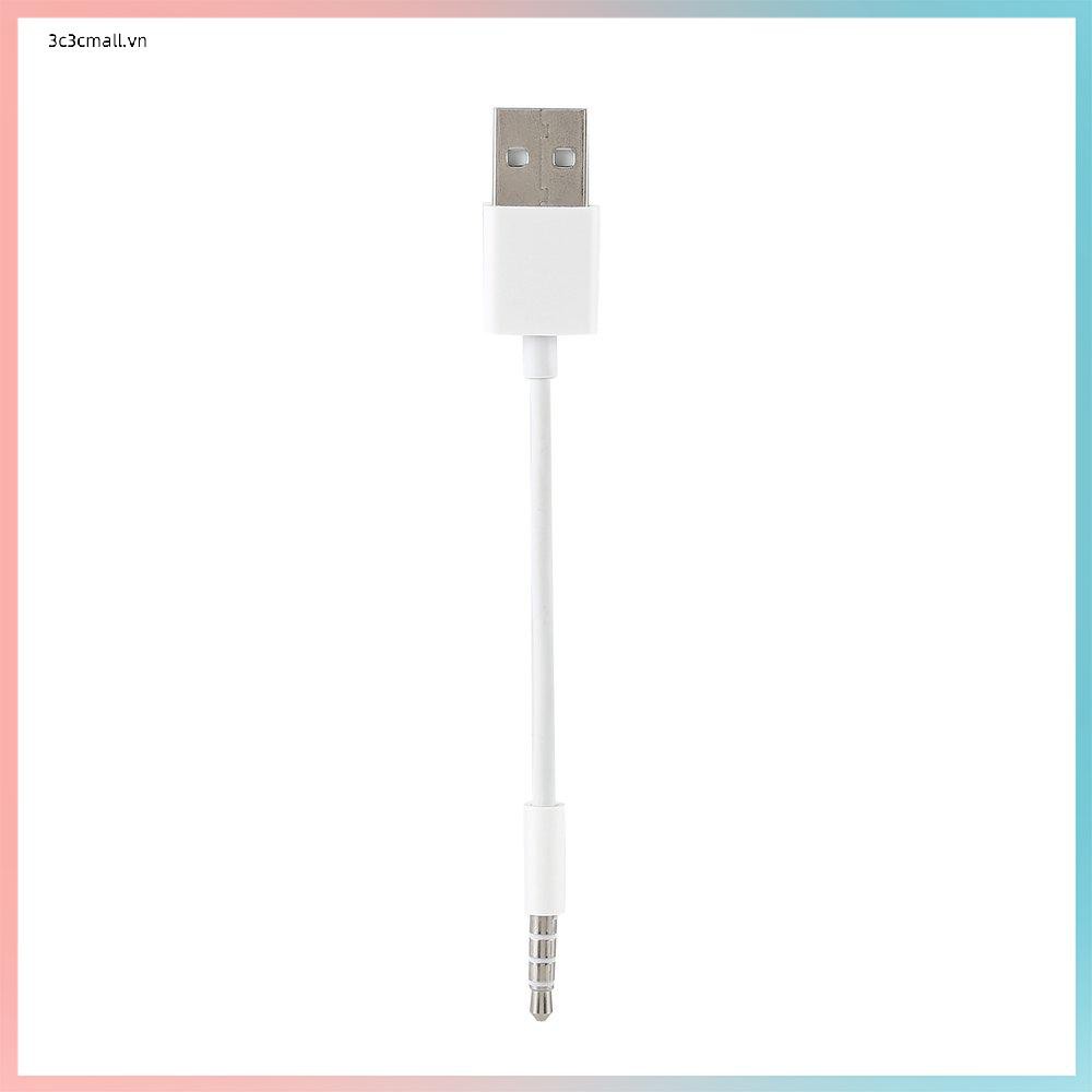 ✨chất lượng cao✨Short USB Charger Data SYNC Cable 3.5mm Jack Adapter Charging Cord Line