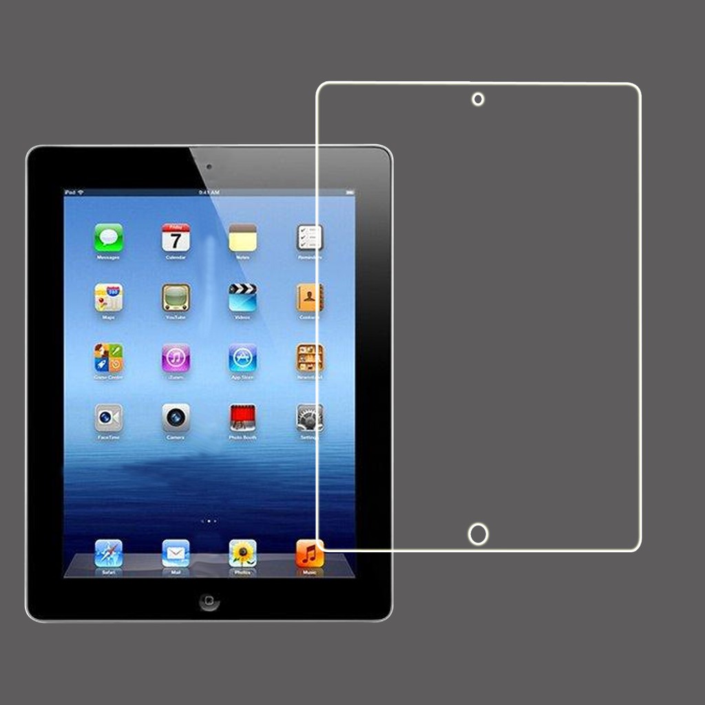 Kính cường lực bảo vệ màn hình cho iPad 10.2 10.5 2 3 4 5 6 Air 1 2 3 2019