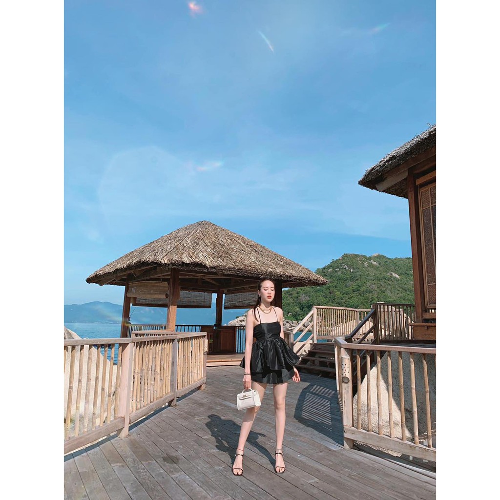 Modesty - Áo 2 dây đan lưng Dosnu Top