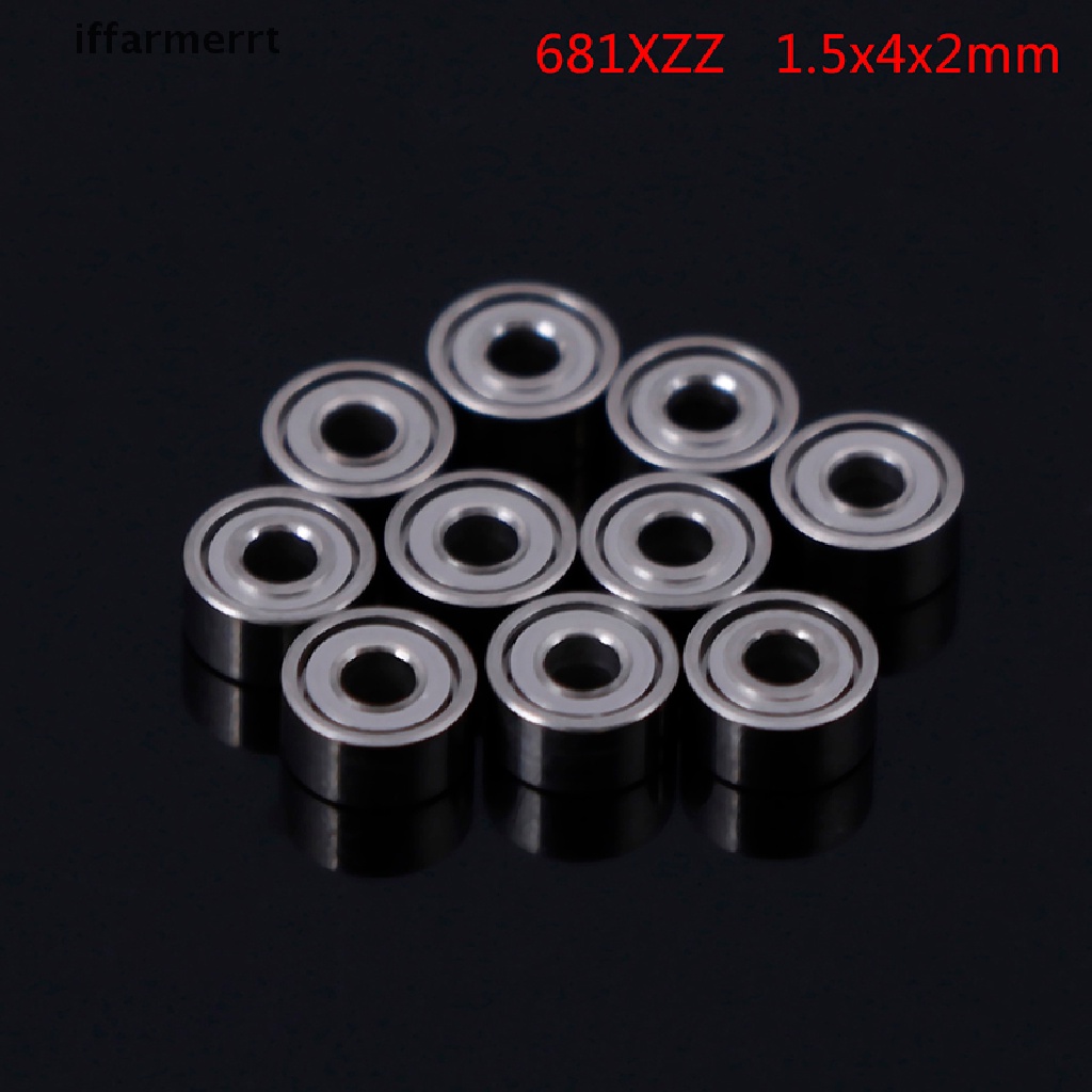 Set 10 Vòng Bi mini 681XZZ 1.5x4x2mm Chuyên Dụng spinner