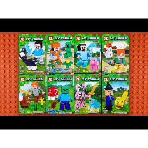 Bộ đồ chơi xếp hình Lego minecraft My World