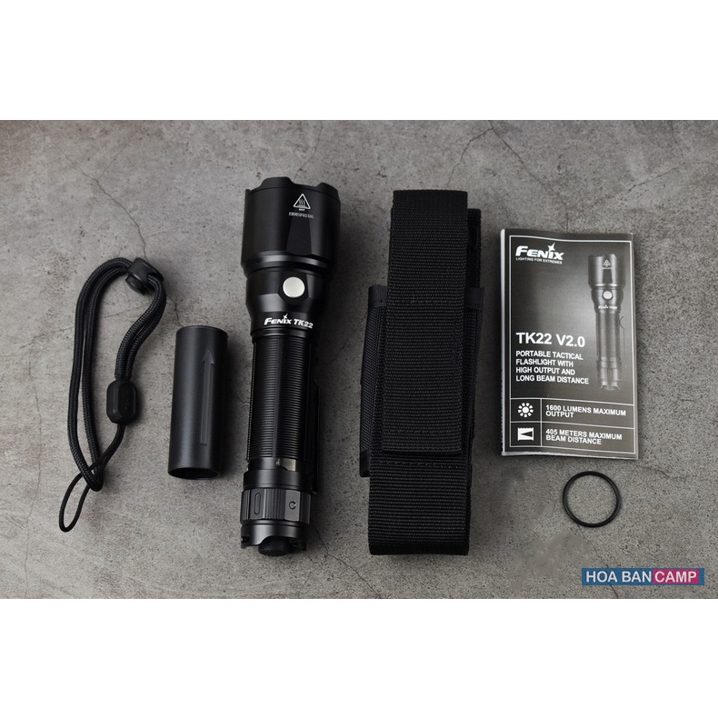 Đèn Pin Fenix TK22 V2.0 Tactical – 1600 Lumens