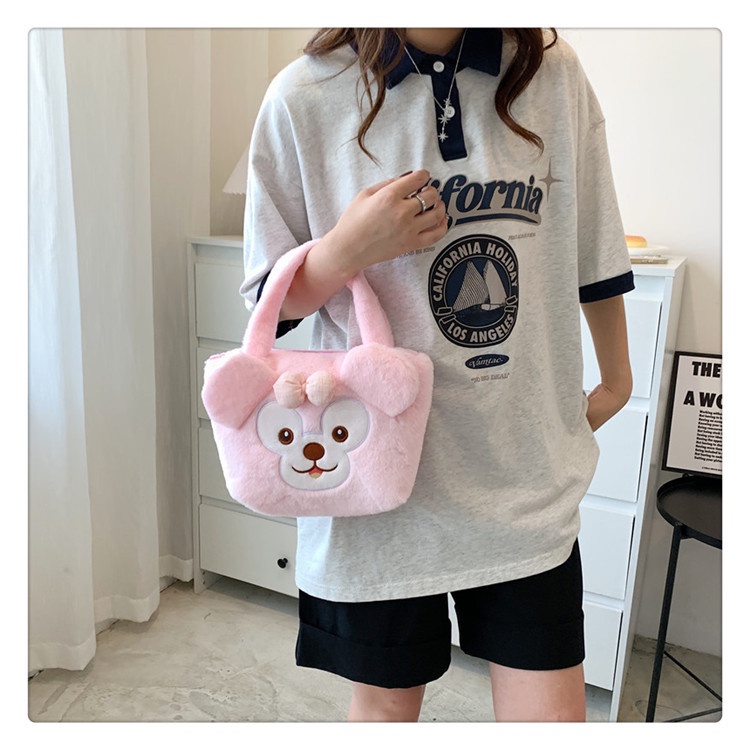 Túi quai xách cầm tay vải bông siêu cute nhiều hình dáng dễ thương