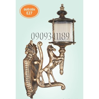 Đèn vách tường ngoài trời - đèn gắn cột