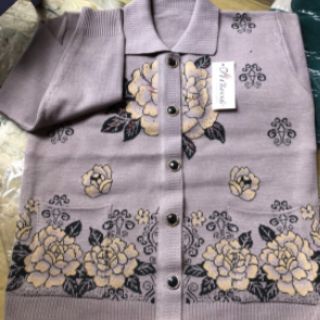 Áo khoá len trung niên(size 48-70kg)