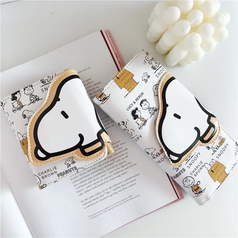 Ví Da PU In Hình Hoạt Hình Dễ Thương