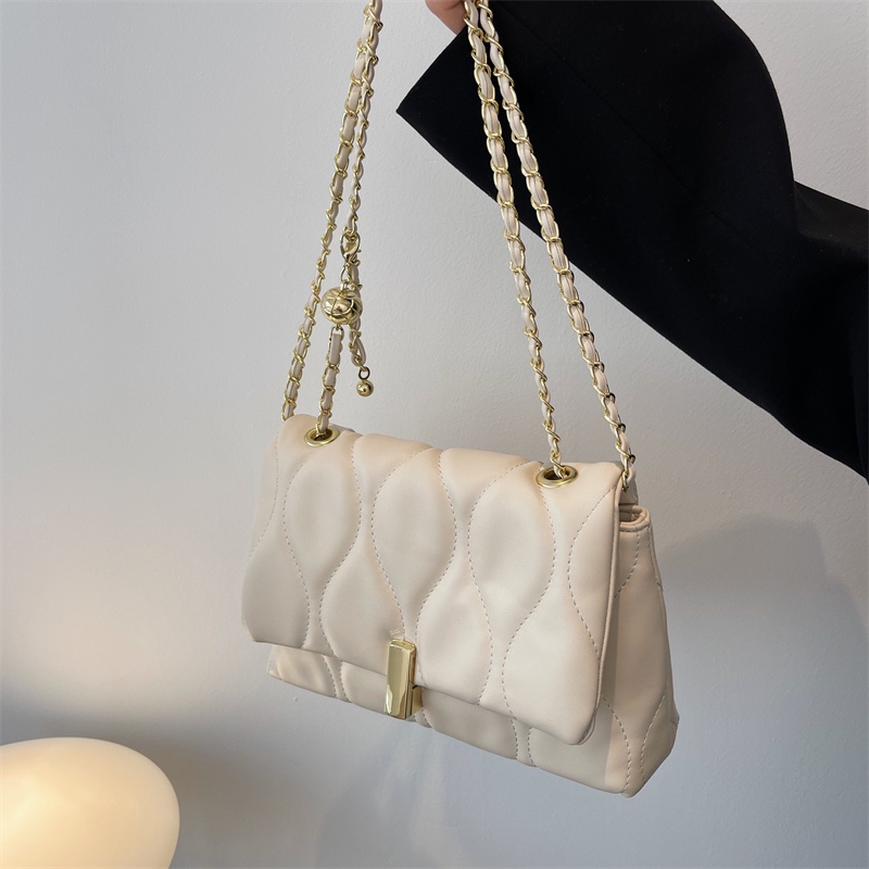 Túi Đeo Chéo Có Khóa Kéo Phong Cách Retro Hàn Quốc Cho Nữ