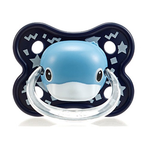 Ti giả cho bé từ 0-6 tháng silicone mềm không mùi chỉnh nha ku.ku duckbill ku5518