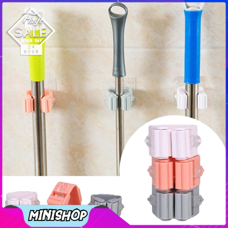 Dụng Cụ Kẹp đồ Vật Dính Tường MINISHOP H003