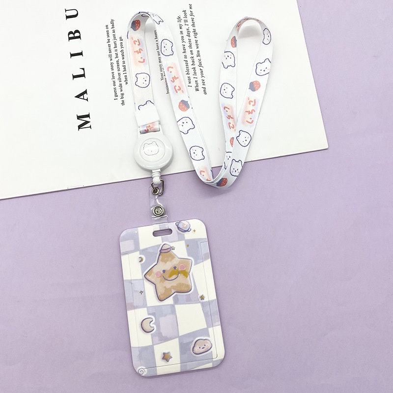 Thẻ đeo bảng tên kèm dây kéo tiện dụng - UniLabel