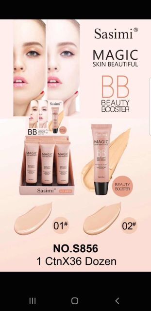 Bb cream che khuyết điểm kiềm dầu Sasimi