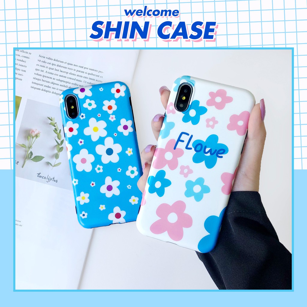Ốp lưng iphone Mini Flower IMD 5/5s/6/6plus/6s/6splus/6/7/7plus/8/8plus/x/xs/xsmax/11/11pro/11promax/samsung - Shin Case