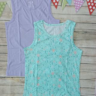 Set 2 áo cotton mặc nhà bé gái Canifa