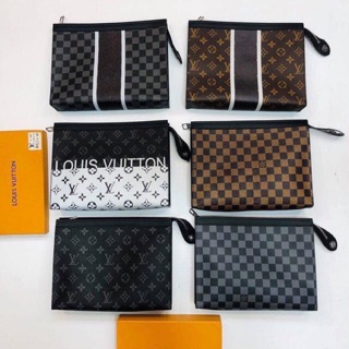 VÍ CẦM TAY CLUTCH NAM, NỮ CAO CẤP- VÍ NAM LV FULLBOX.