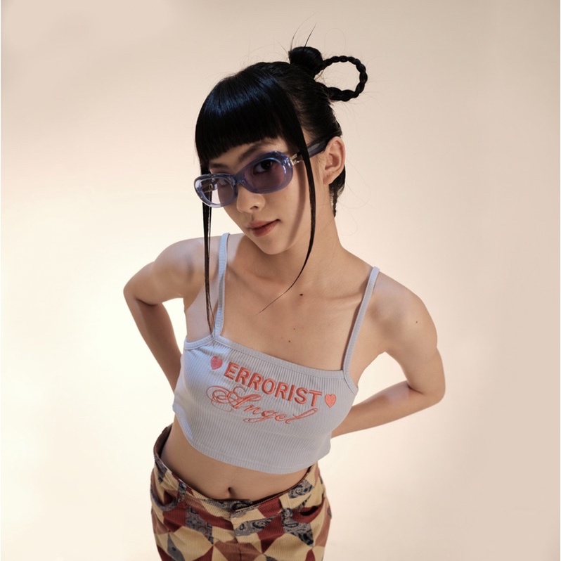 Áo ERRORIST angel cami xanh/ hồng cam