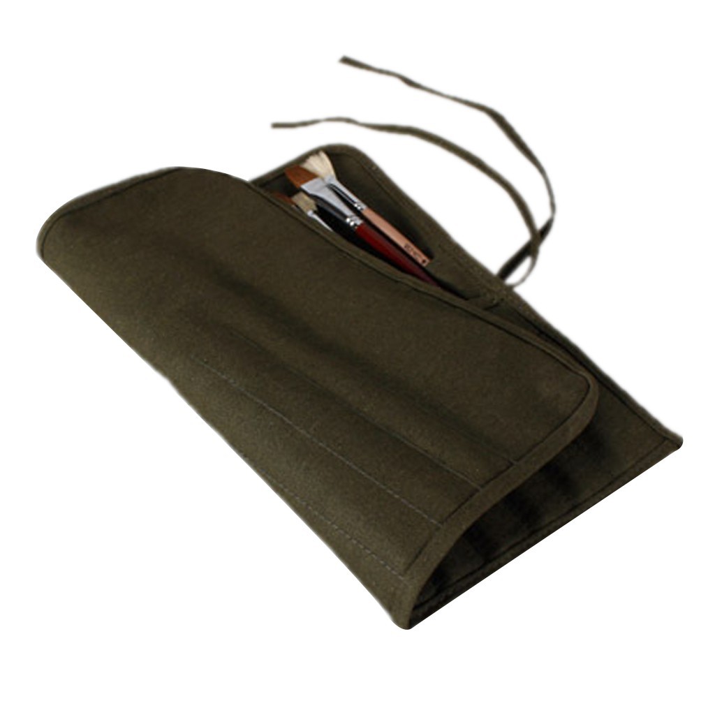 Túi canvas đựng cọ vẽ tiện dụng