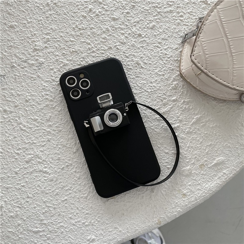 Ốp điện thoại TPU mềm hình máy chụp hình cho Iphone 12 Pro 12 Pro 12 12 Mini 11 Pro 11 Pro 11 Xs Max Xr Xs x 8 8 7 Plus