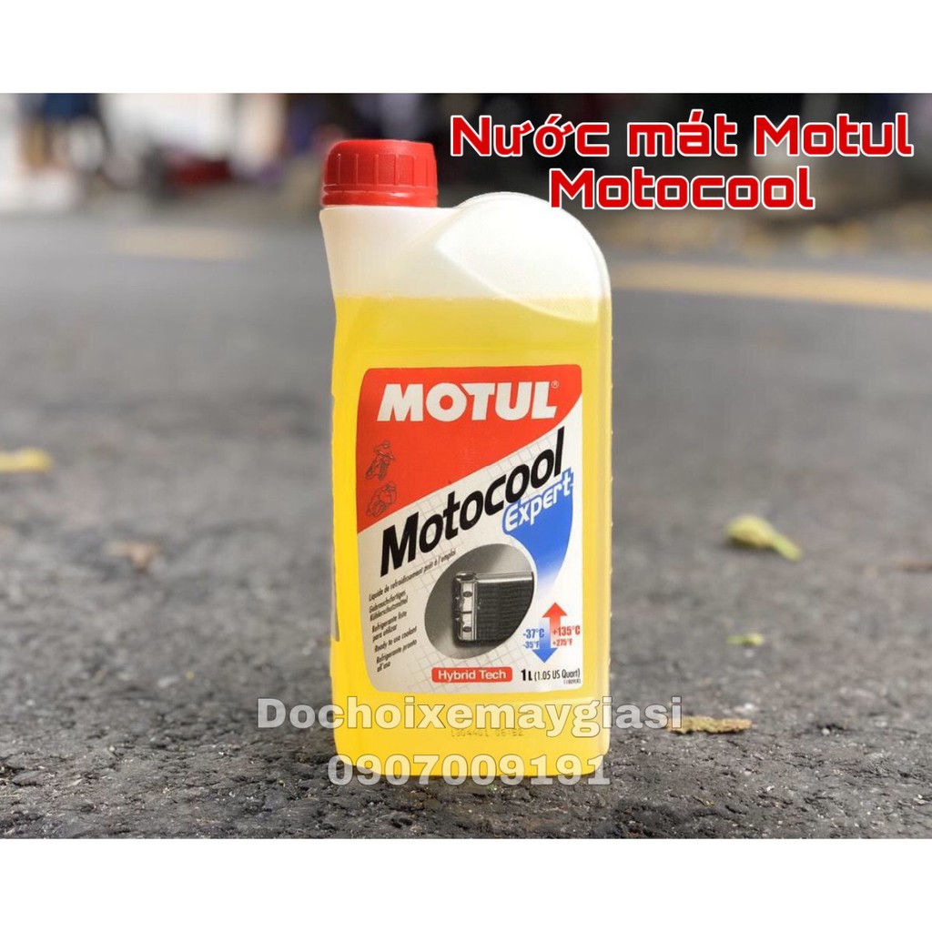 (XẢ KHO)NƯỚC LÀM MÁT ĐỘNG CƠ MOTUL TEM MẪU CŨ