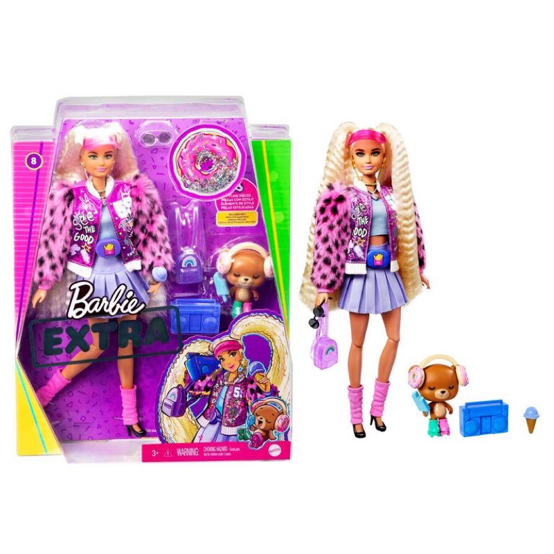 Búp bê Barbie Extra khớp chính hãng nhập Mỹ (lướt sang phải để xem ảnh thật shop chụp), mua lẻ đồ hay body inbox shop.
