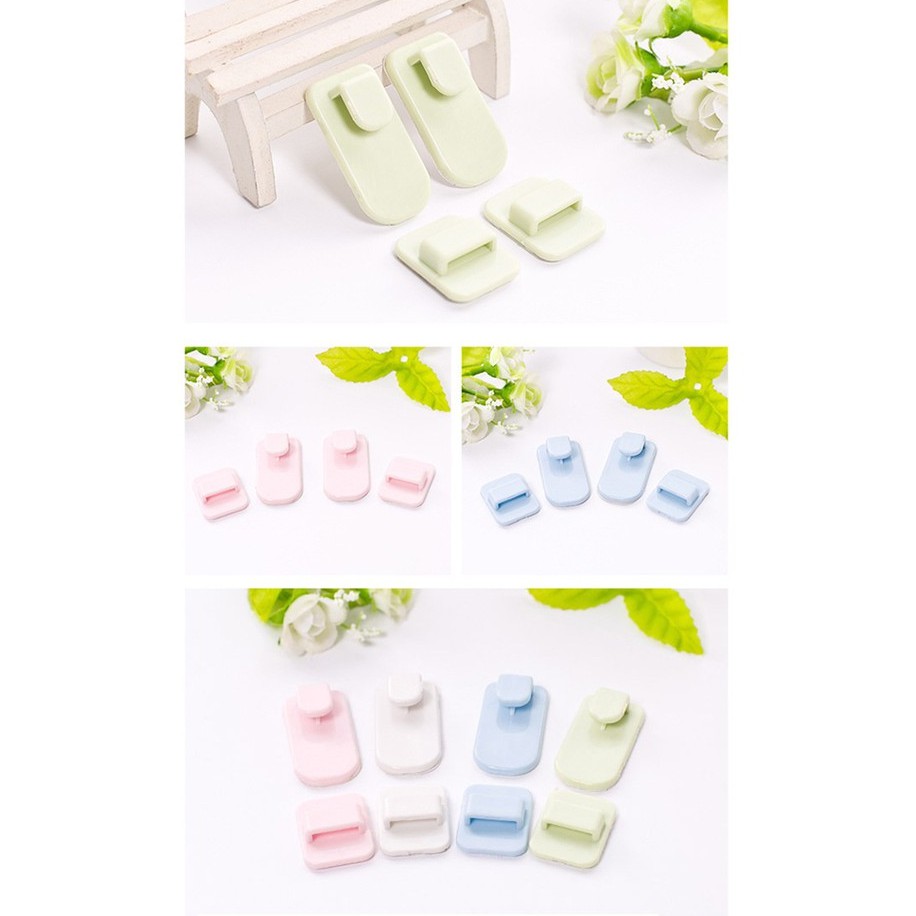 Vỉ 2 Miếng Dán Treo Remote Máy Lạnh Treo Tivi Tiện Dụng, Tiết Kiệm Cho Không Gian Nhà Bạn Thật Gọn Gàng