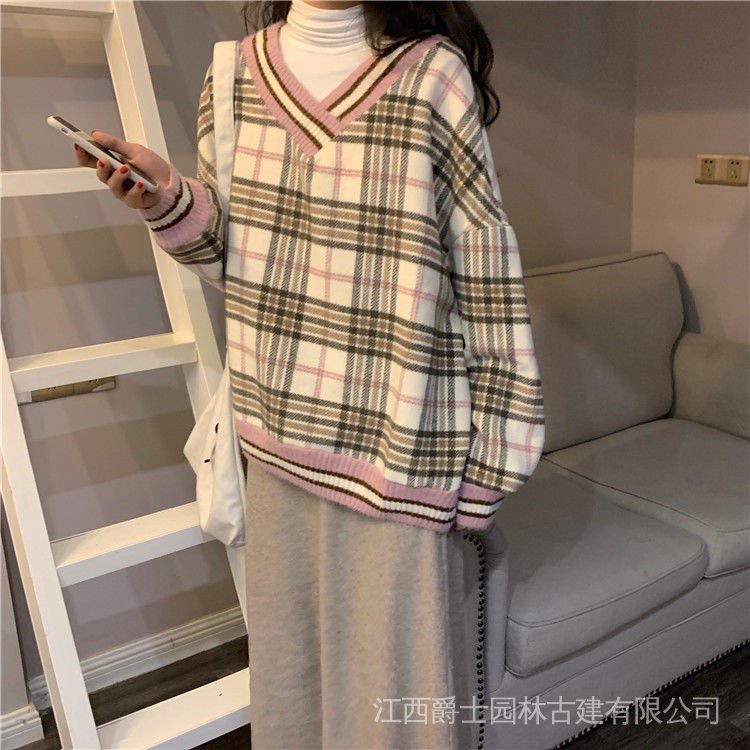 Áo sweater dài tay thiết kế mới thời trang mùa thu đông dành cho nữ