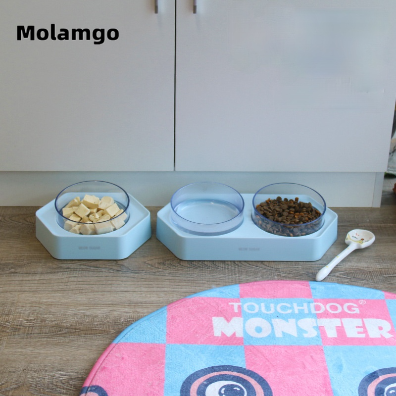 Khay đựng đồ ăn nước uống cho thú cưng tiện lợi