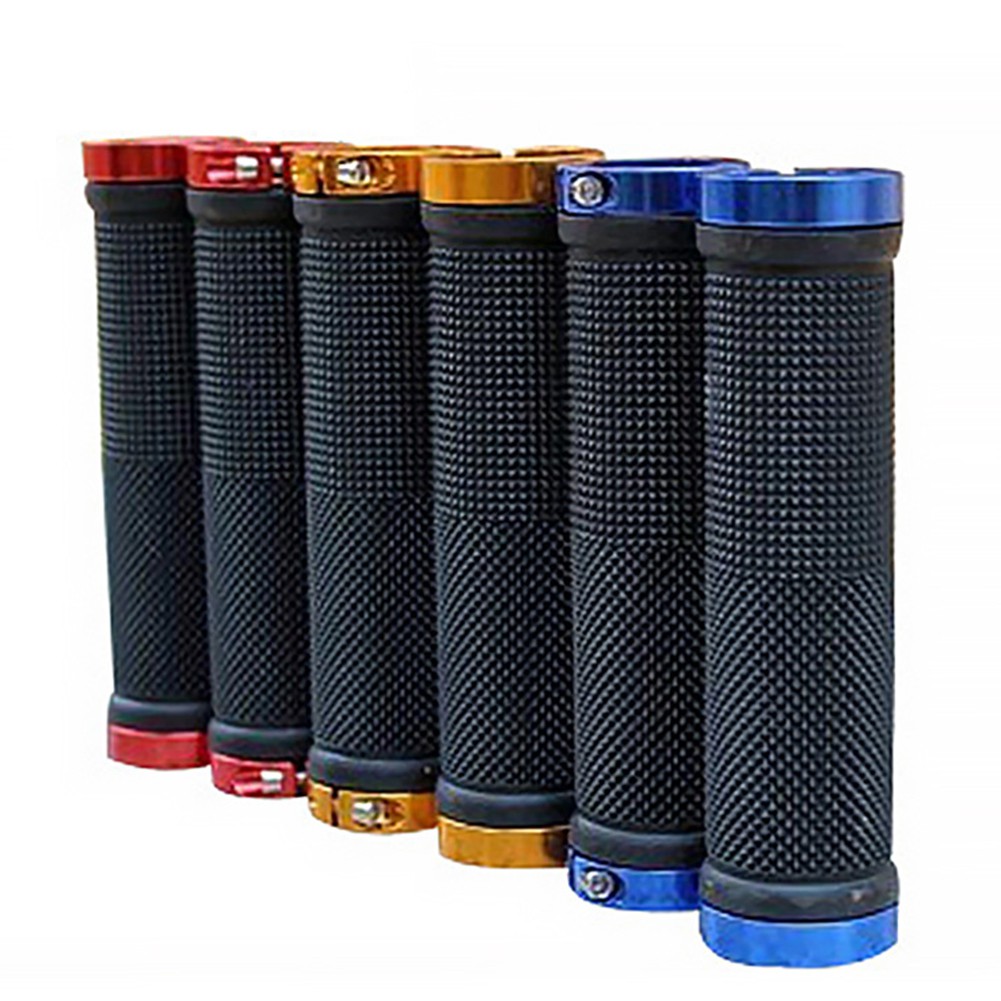 Bộ Đồ Thời Trang Kiểu Dáng Xinh Xắn Cho Bé❅ 1 Cặp Vỏ Bọc Tay Lái Xe Đạp mtb Bằng Cao Su Chống Trượt