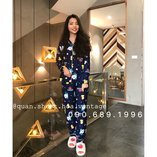 PIJAMA KATE - GẤU BROWN & THỎ BƠI