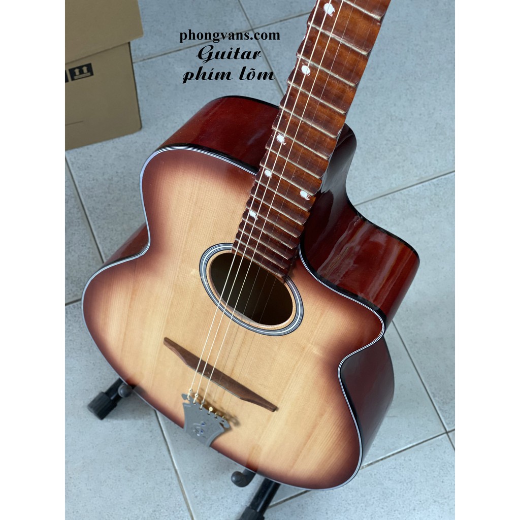 Đàn guitar vọng cổ thùng phím lõm