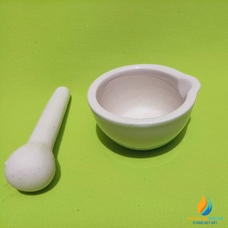 Cối chày bằng sứ
